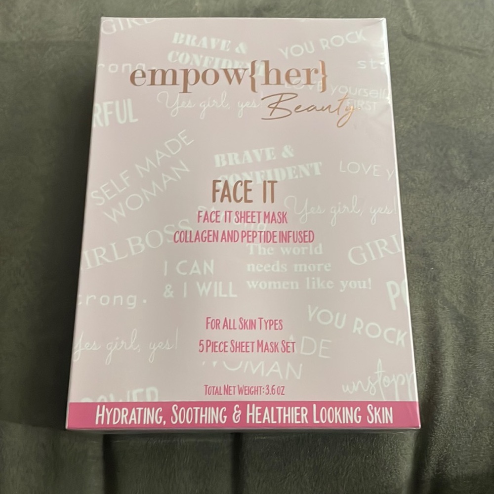 🌈4/$25🌈 Empow{her} Beauty Face It Sheet Mask